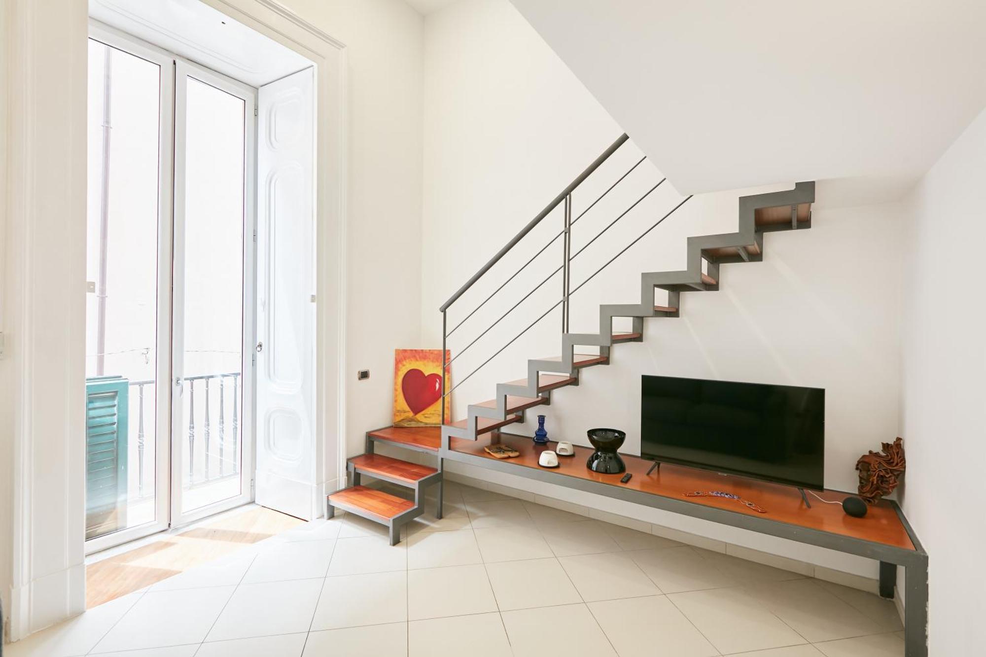Design & Studio Duplex At National Museum Napoli Dış mekan fotoğraf